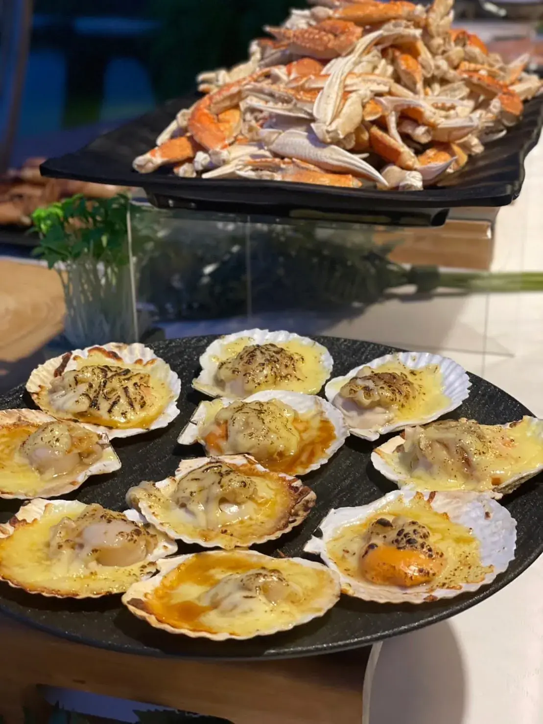 BBQ外燴料理焗烤扇貝