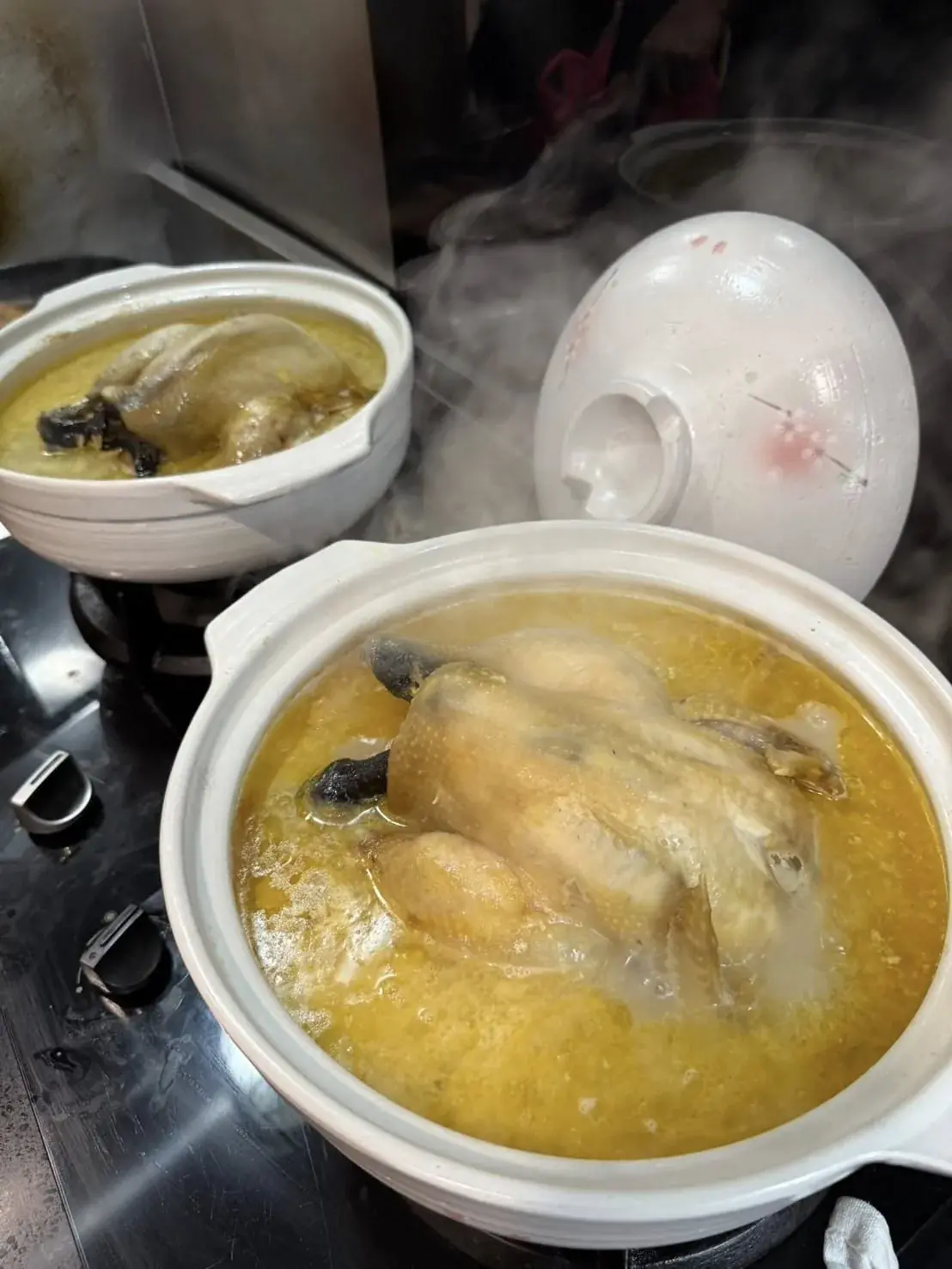 中式外燴辦桌主廚招牌雞湯可放