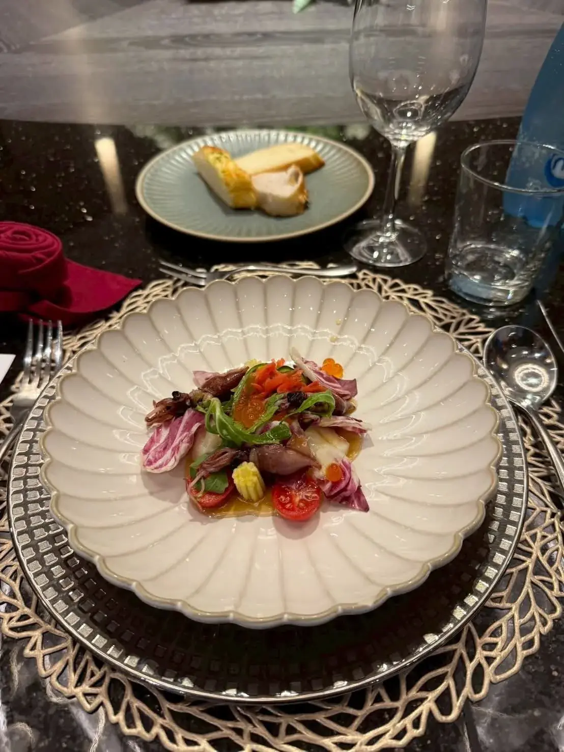 前菜料理餐桌實境