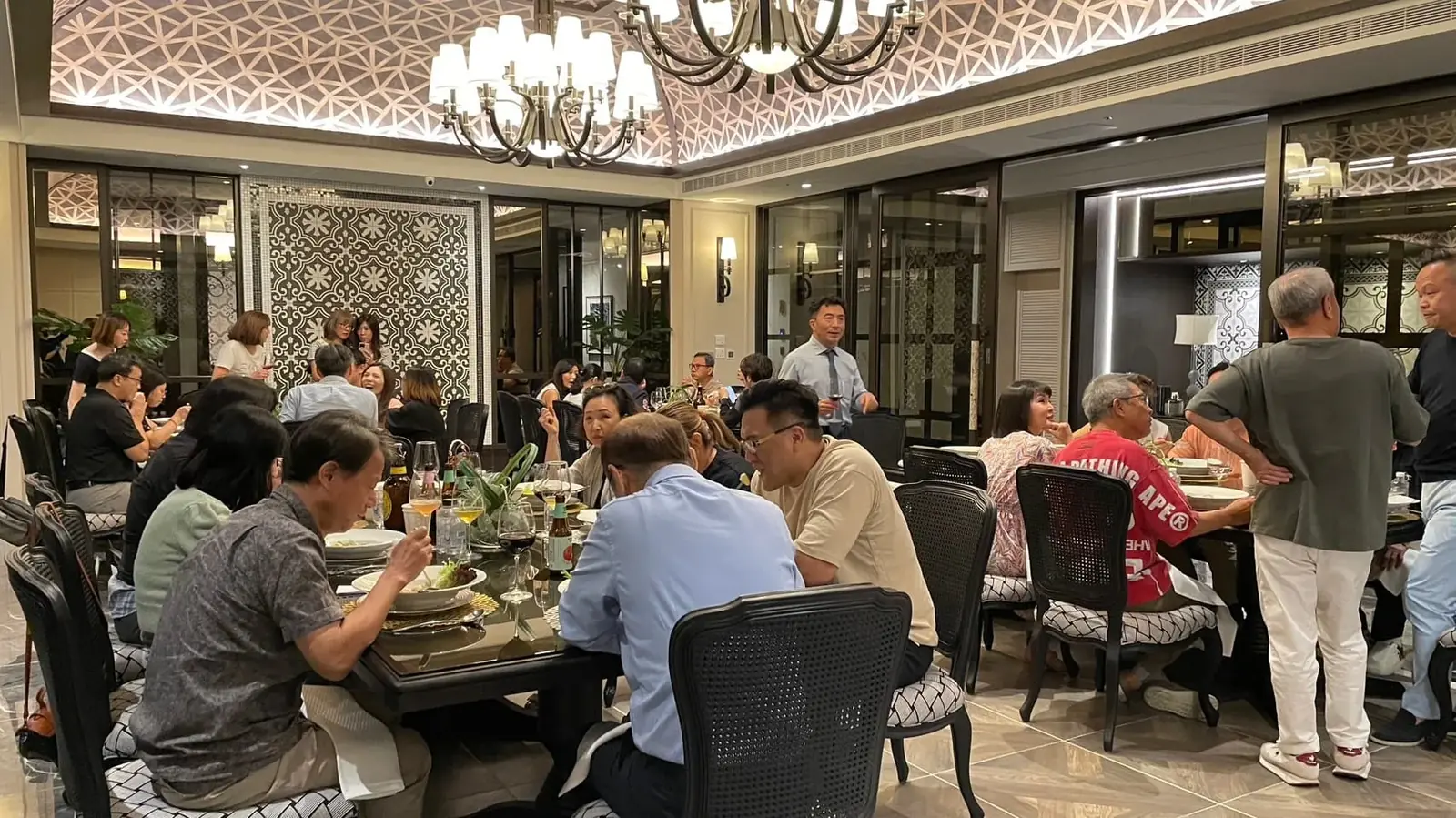 Chairman reception private dining