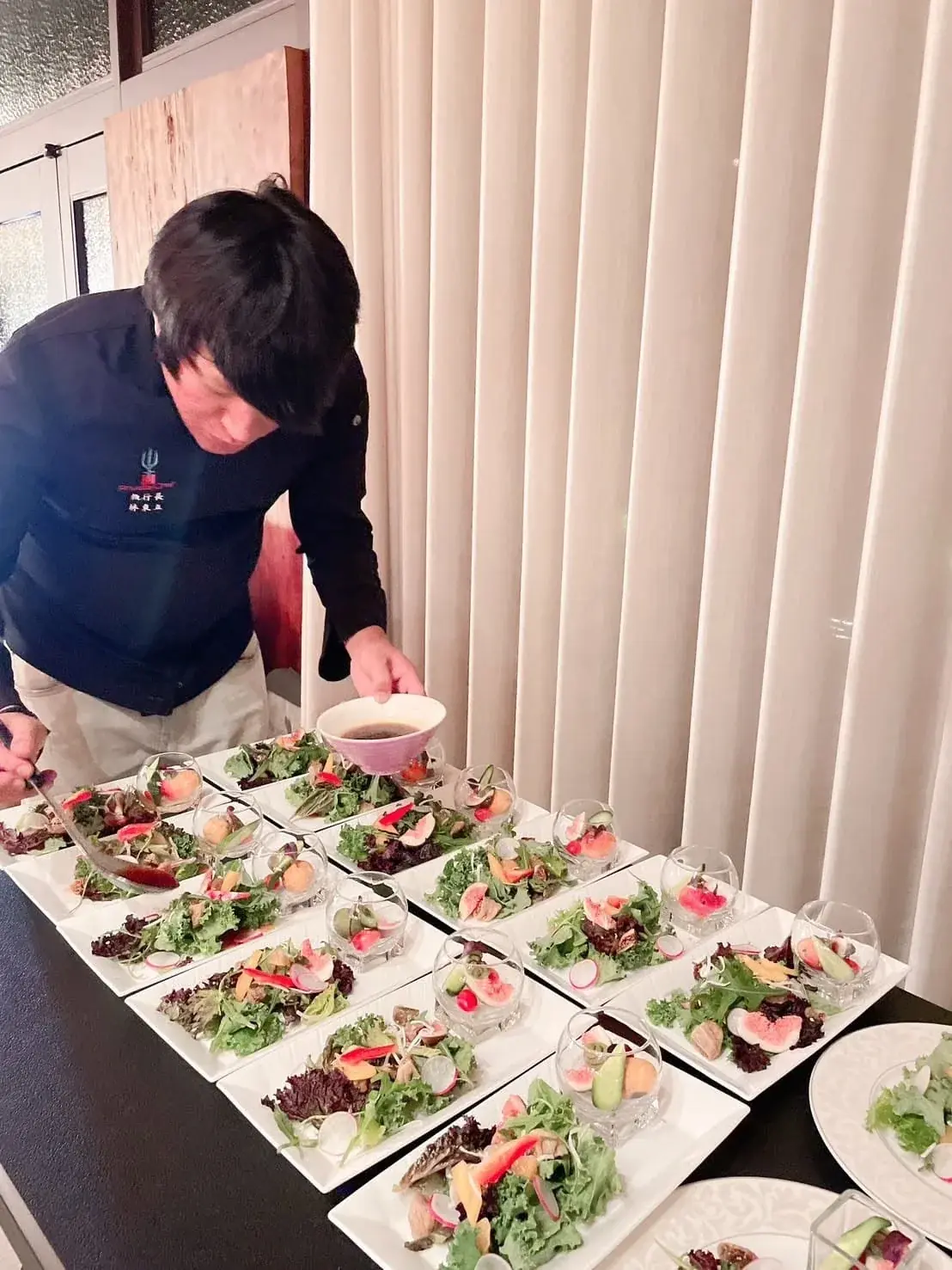 自助餐料理擺盤