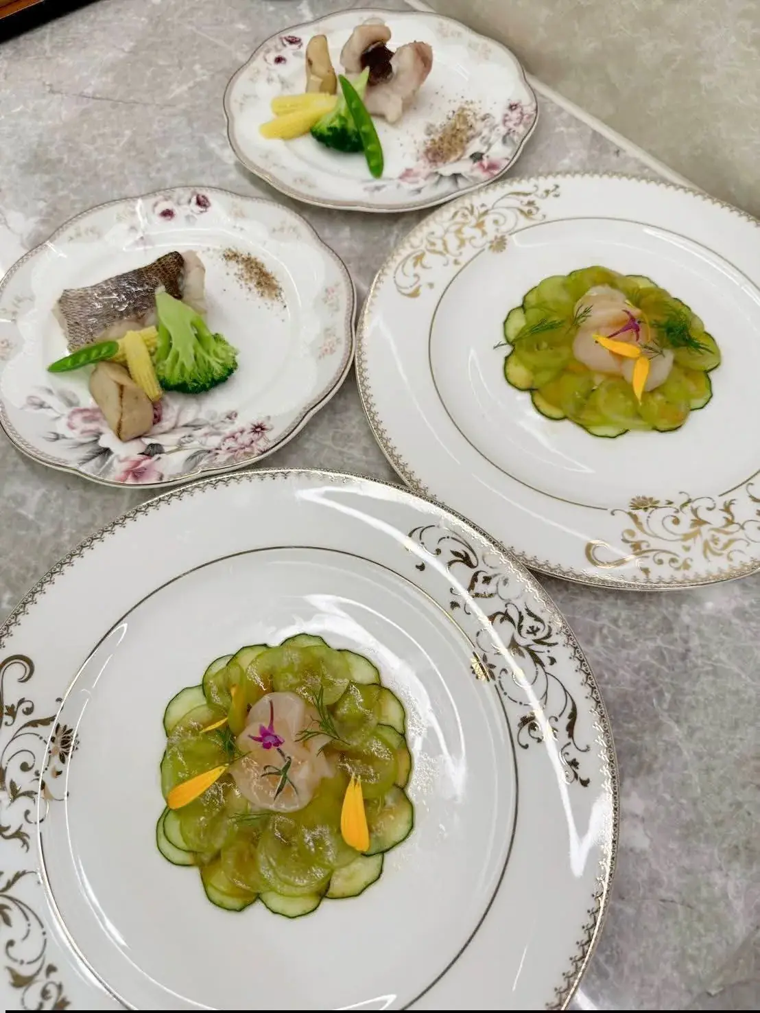 西式前菜海鮮餐點