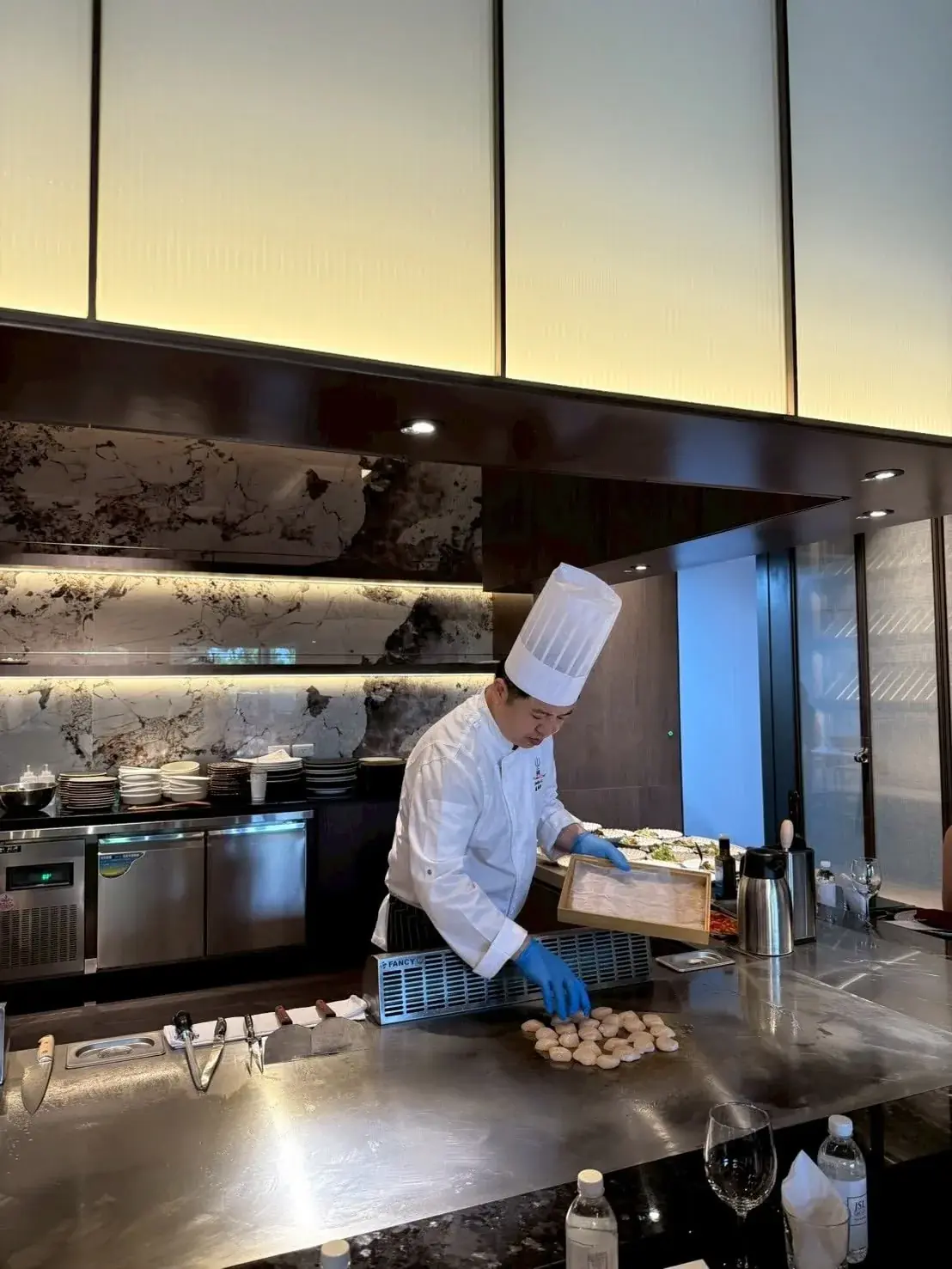 鐵板燒餐宴現場